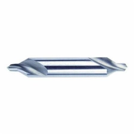 MORSE Combined Drill and Countersink, Plain, Series 1495, 316 Drill Size  Fraction, 01875 Drill Size 25045